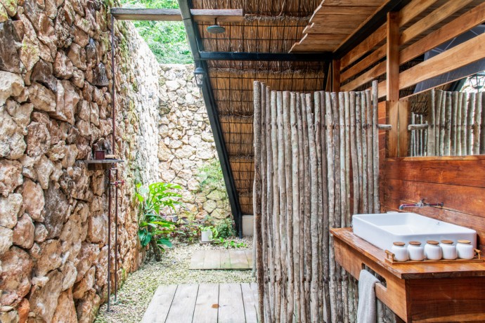 Дом для отдыха в пышных джунглях Мексики