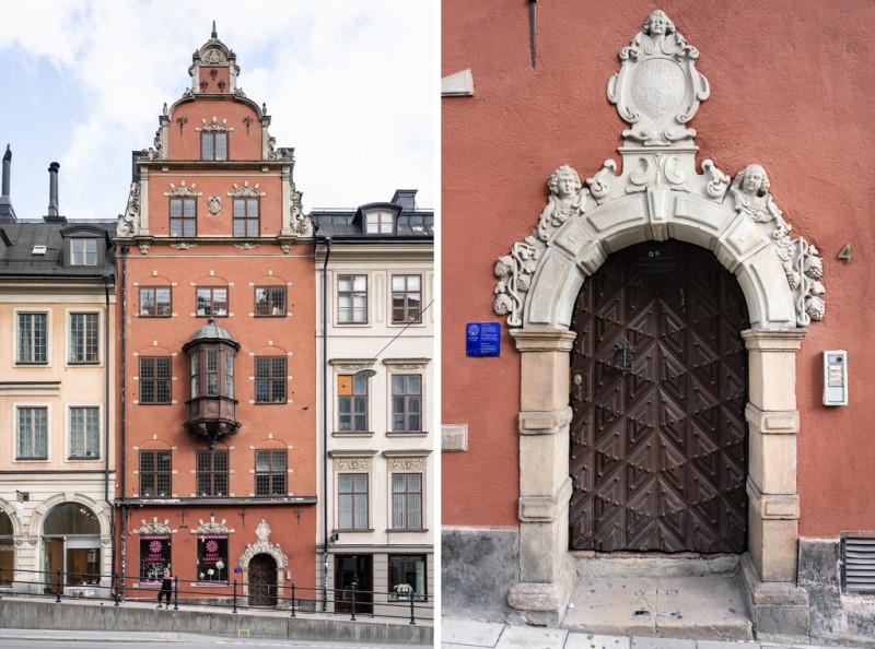 Апартаменты в историческом здании в Стокгольме