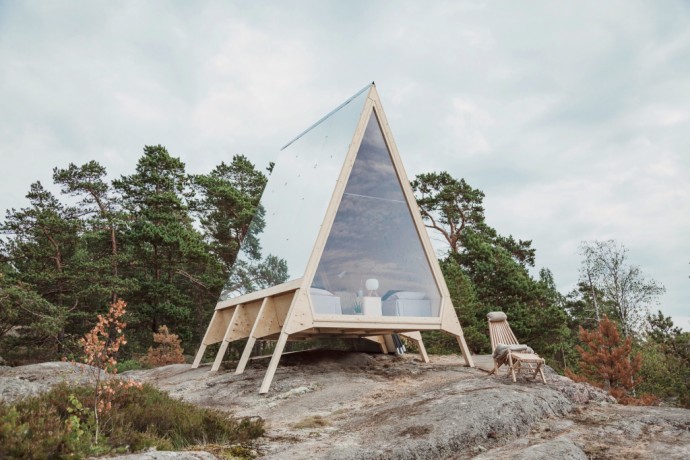 Экологичная хижина площадью 9 м2 от финского дизайнера Робина Фалька