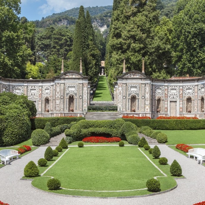 Итальянский курорт Villa d'Este на озере Комо