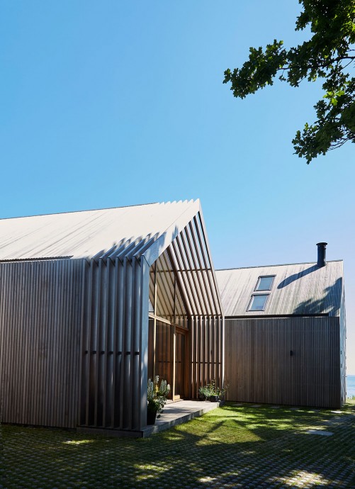 Дом дизайнера Хелле Бьерре Кнудсен на полуострове Ютландия, Дания