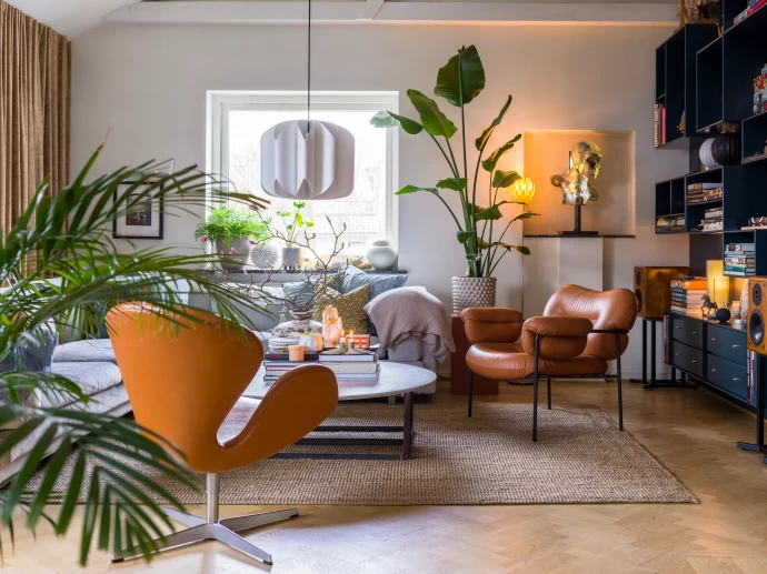 Дом дизайнера Малин Бернс в Мальмё, Швеция