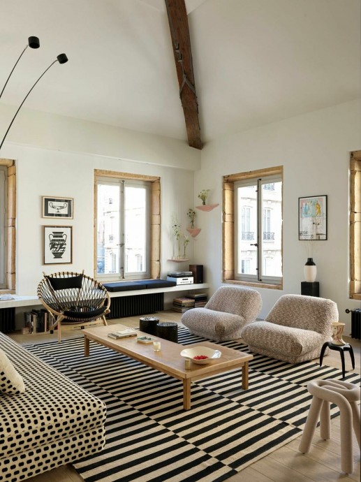 Квартира дизайнера Марго Лалли в Лионе, Франция