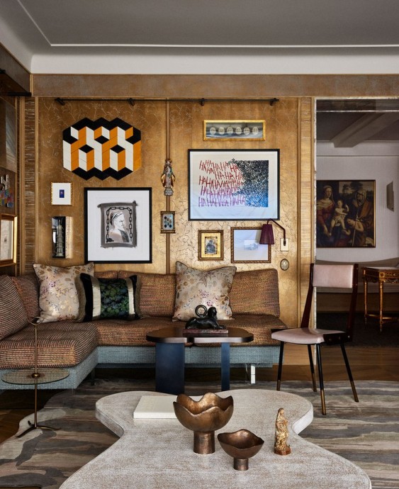 Квартира дизайнера Уэсли Муна на Парк-авеню в Нью-Йорке