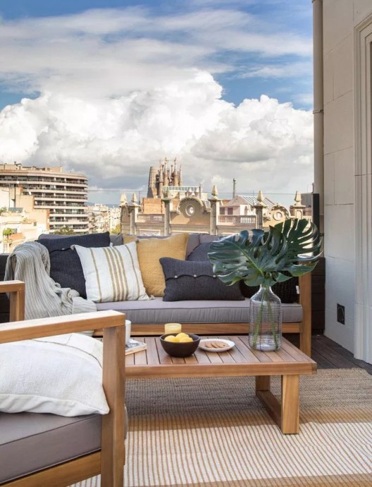 Квартира с видом на Саграда Фамилия в Барселоне