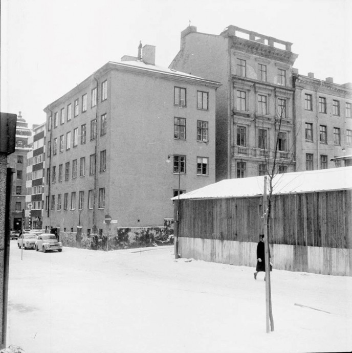 Винтажный интерьер стокгольмской квартиры, расположенной в здании 1881 года постройки