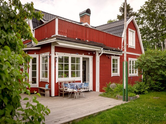 Дачный дом 1930 года постройки в местечке Эльта, Швеция