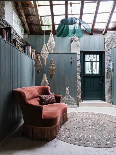 Дом дизайнера Милен Скотто в небольшом городке на юго-западе Франции