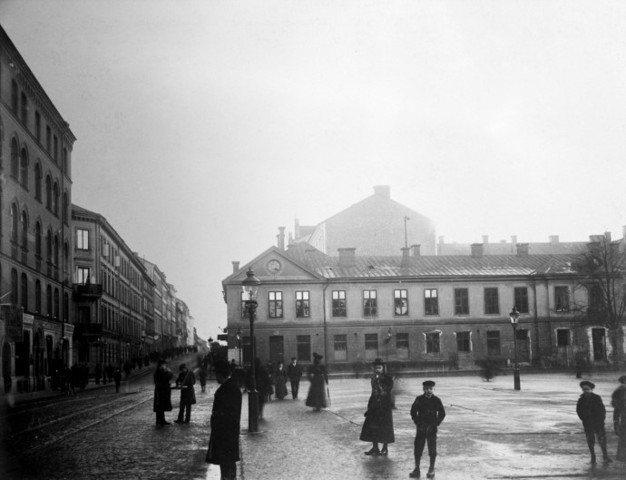 Квартира в доме 1889 года постройки в Стокгольме (85 м2)