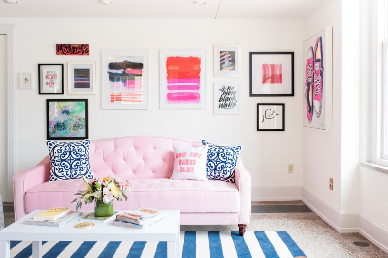 Офис дизайнерской компании Adore Your Walls в Де-Мойне, Айова