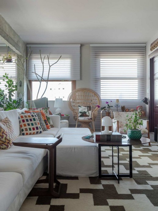 Квартира архитектора Тьяго Манарелли в Сан-Паулу