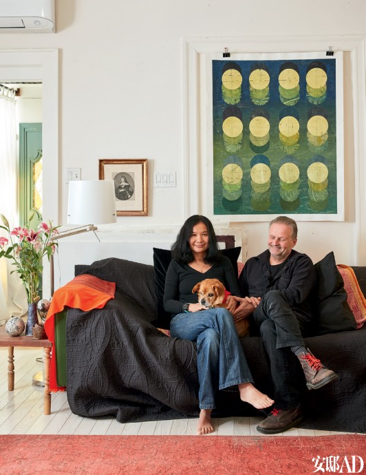 Квартира художников Ху Йонги и Хенрика Дрешера в Нью-Йорке