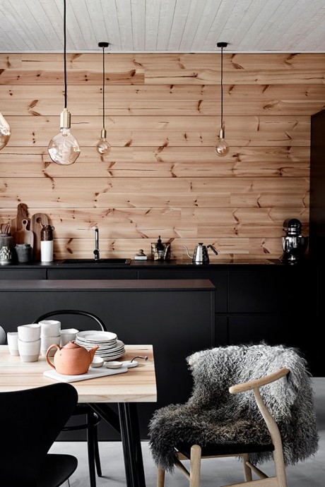 Современный деревянный дом в Финляндии