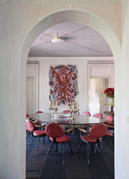 Квартира галеристки Нины Яшар в Милане