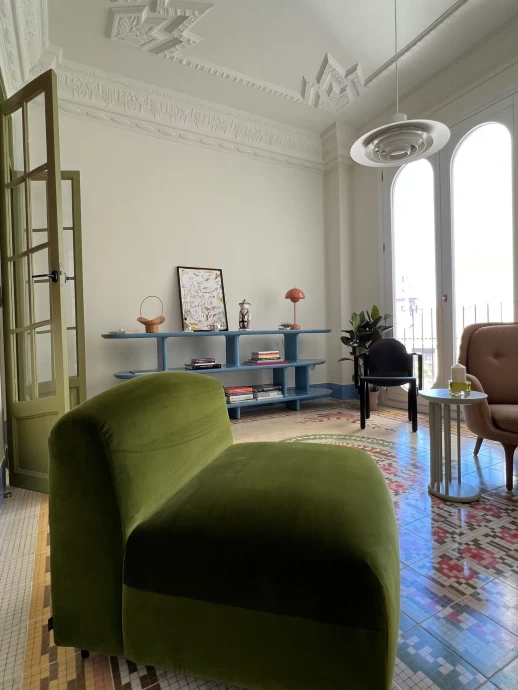 Квартира в Валенсии, оформленная дизайнером Хайме Айоном для творческих людей