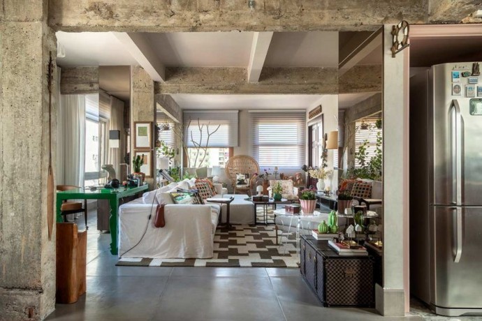 Квартира архитектора Тьяго Манарелли в Сан-Паулу