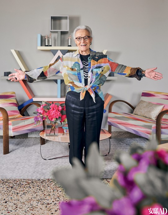 Квартира основательницы модного бренда Missoni Розиты Миссони в Милане