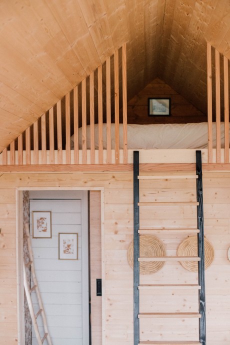 Экологический деревянный дом для отдыха в Нормандии, Франция