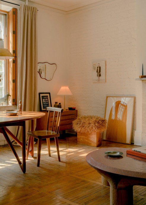 Квартира дизайнера Оливье Гарсе в Вест-Виллидж, Нью-Йорк
