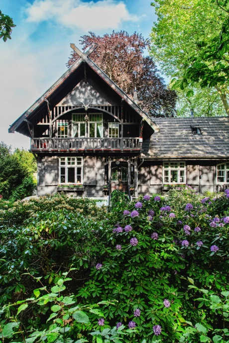Дом дизайнера Евы Киндлер в городе Мюльхайм-на-Руре, Германия