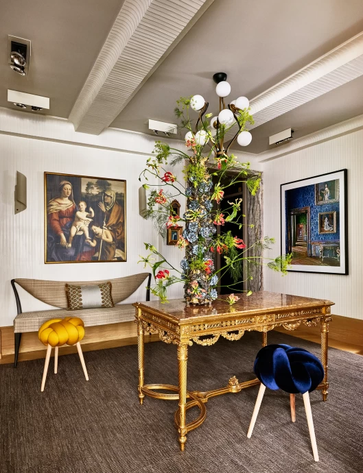 Квартира дизайнера Уэсли Муна на Парк-авеню в Нью-Йорке