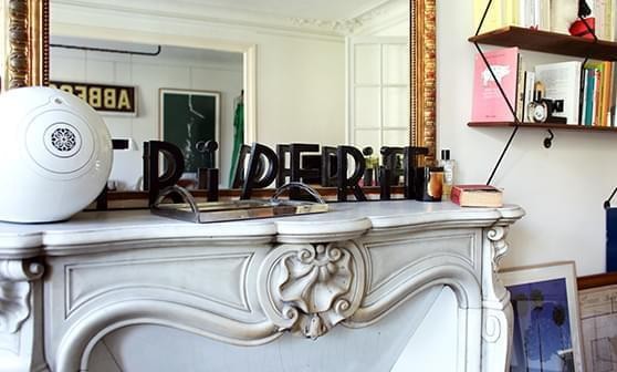 Квартира дизайнера ювелирных украшений Анн-Софи Байе в Париже