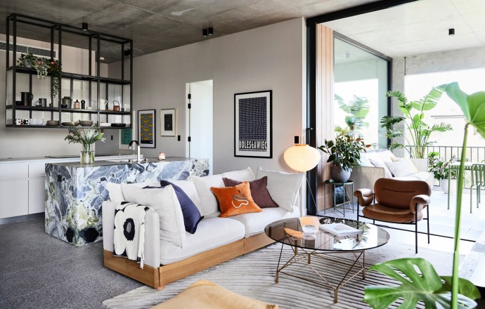 Квартира мебельных дизайнеров Александры Оуэн и Джеймса Уитты в Сиднее