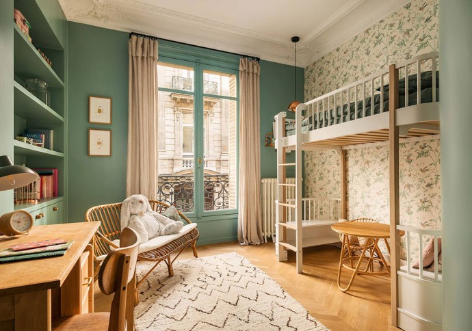 Квартира в доме конца XIX века в Париже