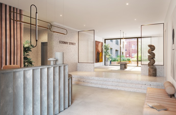 Квартира в современном комплексе Cosway Street в Лондоне