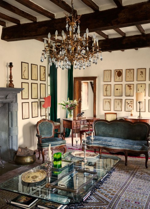Многовековая резиденция недалеко от Пьяченцы, Италия