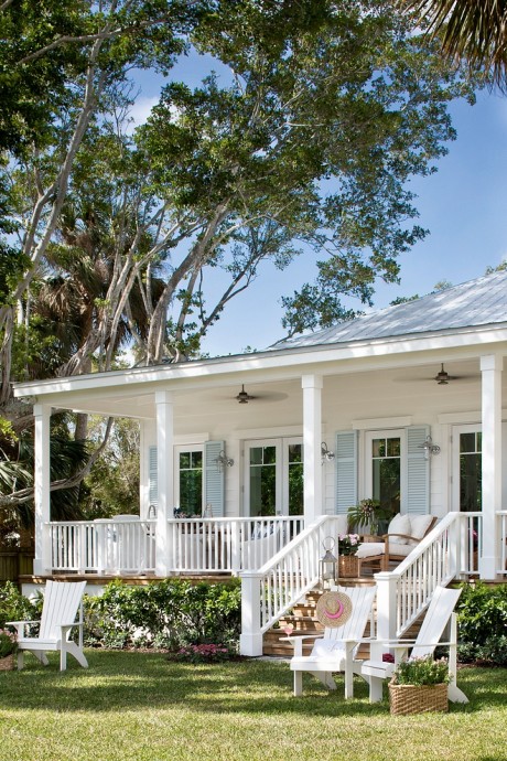Пляжный дом дизайнера Лизы Петерсон в Хоб-Саунд, штат Флорида
