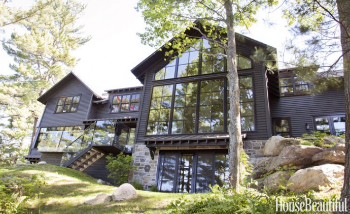 Загородный дом дизайнера Энн Хепфер у озера Онтарио в Канаде