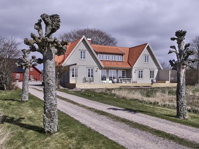 Фермерский дом в шведской деревне Йетинге