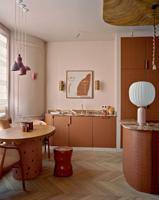 Квартира дизайнера Анн-Софи Пайере в Париже