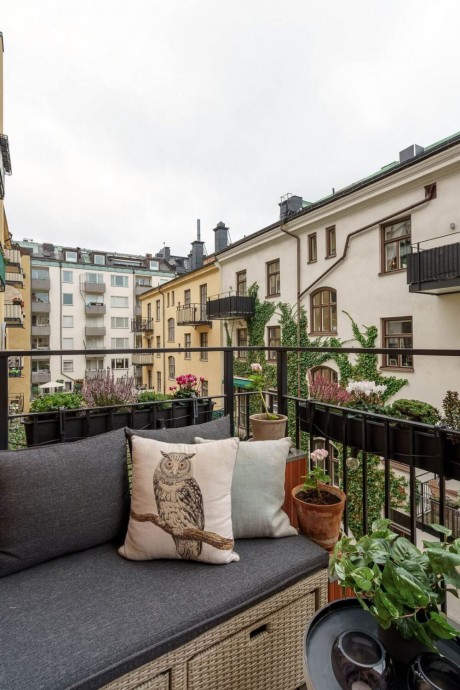 Квартира в 100-летнем доме в центра Стокгольма
