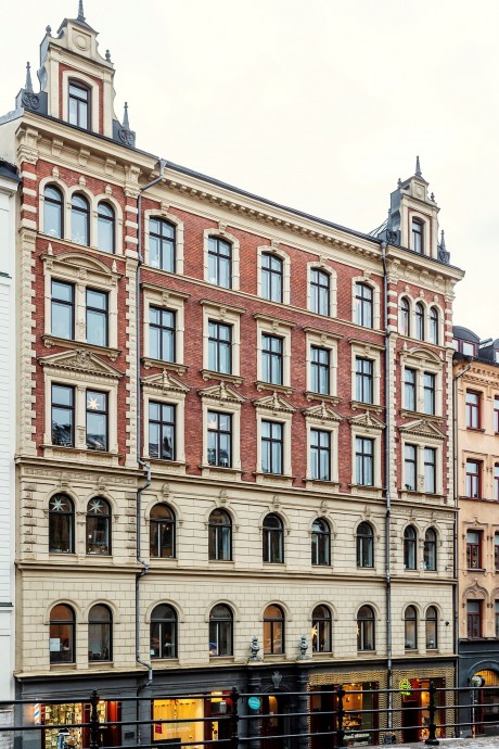 Квартира в доме 1889 года постройки в Стокгольме (85 м2)