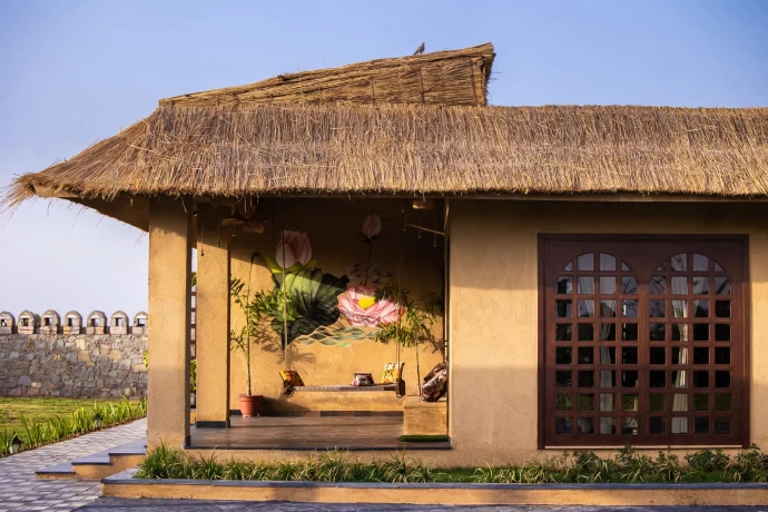Загородный дом для молодой семейной пары в индийском округе Читторгарх