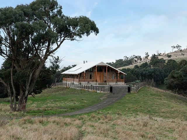 Фермерский дом на Центральном плоскогорье Нового Южного Уэльса, Австралия