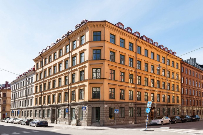 Мансарда площадью 70 м2 в Стокгольме