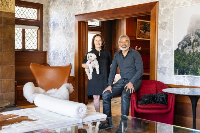 Дом дизайнеров Вишаана Чакрабарти и Марии Алатарис в Беркли, Калифорния