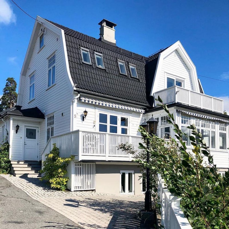 Особняк журналиста Нины Лунде в Осло, Норвегия Особняк журналиста Нины Лунде в Осло, Норвегия