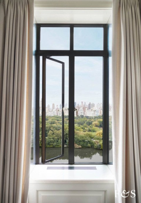 Дуплекс на Манхэттене с видом на Центральный парк