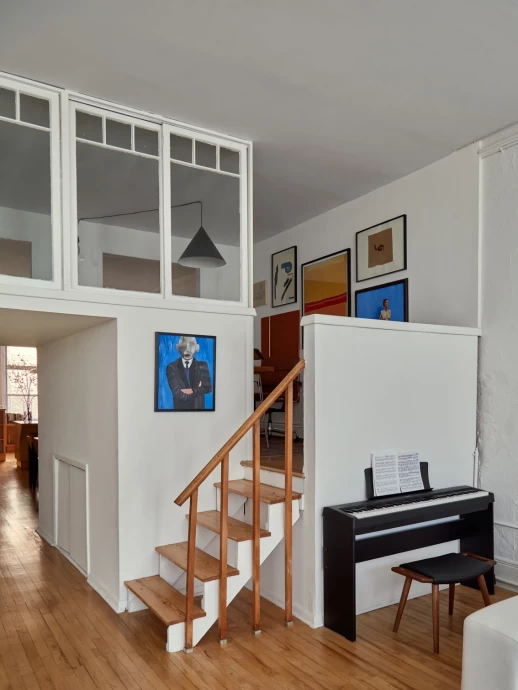 Квартира врача Одая Синокрота, увлечённого дизайном интерьера, в Нью-Йорке
