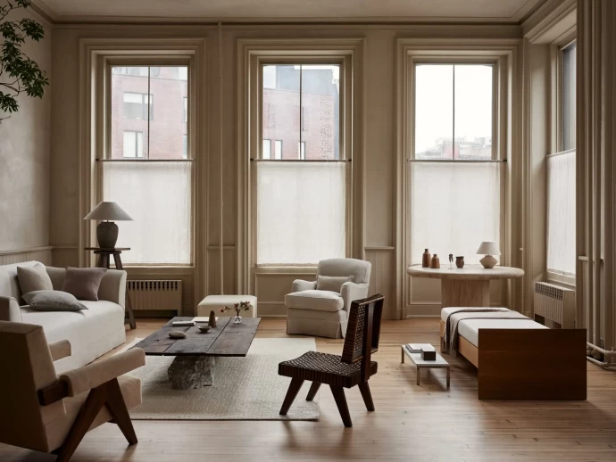 Лофт в Нью-Йорке, оформленный дизайнерами Zara Home