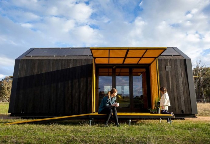 Экологичный мини-дом площадью 19 м2 от австралийской компании Maddison Architects Экологичный мини-дом площадью 19 м2 от австралийской компании Maddison Architects