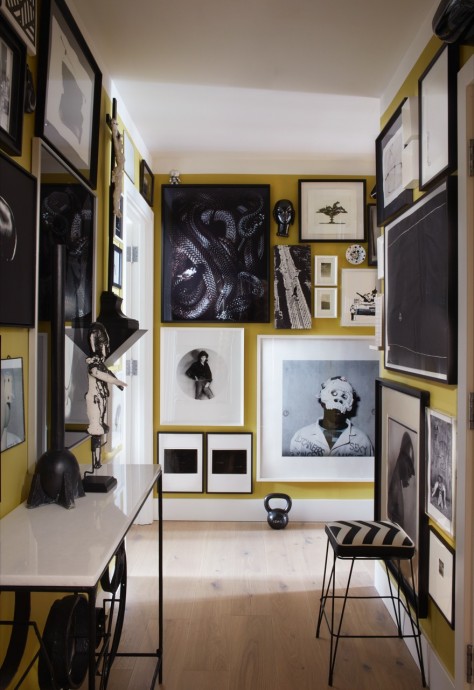 Квартира дизайнера Хуберта Зандберга в Лондоне