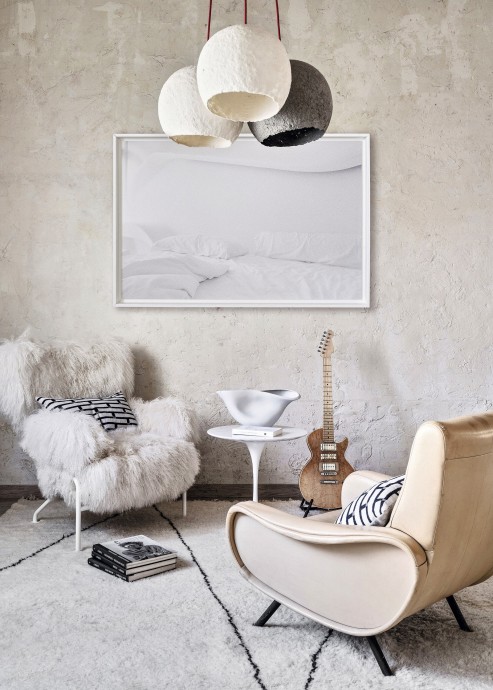 Лофт фотографа Маноло Иллера и писательницы Кристины Лопес Баррио в Мадриде