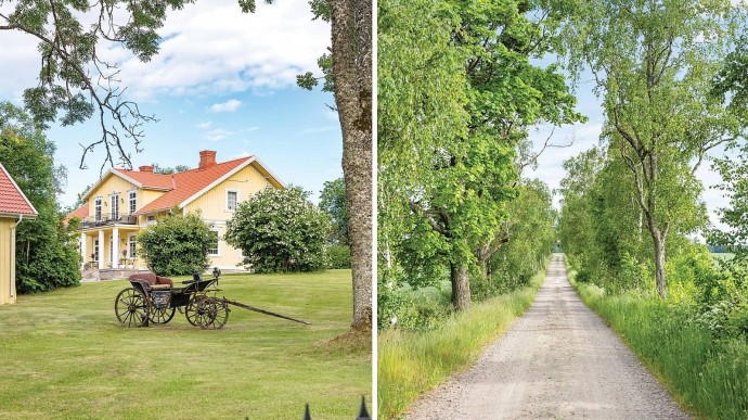 Усадьба 1877 года в лене Вестра-Гёталанд, Швеция