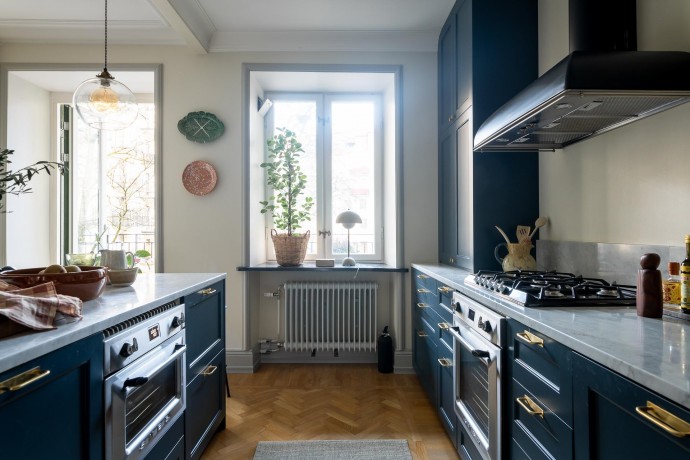 Квартира площадью 110 м2 в доме 1929 года постройки в Гётеборге Квартира площадью 110 м2 в доме 1929 года постройки в Гётеборге