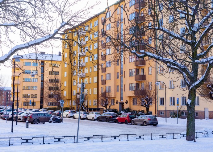 Квартира площадью 122 м2 в Стокгольме